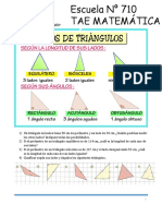 Triángulos: perímetros, lados y ángulos