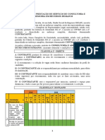 Contrato de Prestação de Serviços de Consultoria e Assessoria Em Recursos Humanos