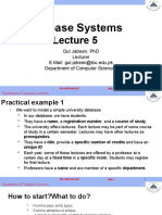 Database Systems: Gul Jabeen, PHD Lecturer E.Mail: Gul - Jabeen@Kiu - Edu.Pk Department of Computer Sciences