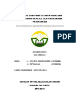 Makalah Analisis Dan Penyusunan Rencana