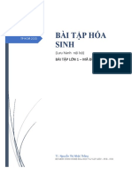 Bài Tập Hóa Sinh