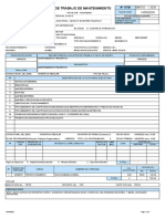 Orden de Trabajo de Mantenimiento