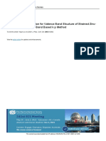 The Quantum Calculation For Valence Band Structure of Strained Zinc-Blende Gan Using Six-Band Based K P Method