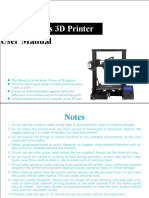 Ender 3 Series 3D Printer: User Manual