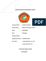 Laporan Pratikum Elektronika Dasar - M Wahyu Alrasyid - 2001032022