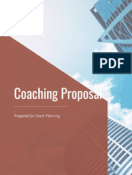 Coaching Proposal Template