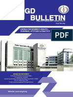 Aogd Aogd Bulletin Bulletin: Caring For Women'S Health: Evidence, Attitude & Practice