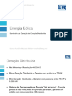 Energia Eólica - Seminário de Geração de Energia Distribuída