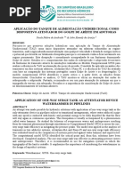 Aplicação Do Tanque de Alimentação Unidirecional Como Dispositivo Atenuador Do Golpe de Aríete em Adutoras