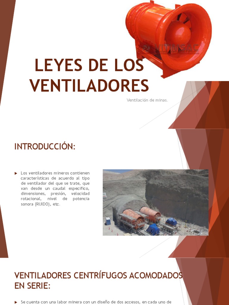 Leyes de Los Ventiladores PDF Descarga (hidrología) Turbomaquinaria