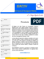 Boletín del Aula Canaria de Investigación Histórica nº 1 (BACIH 1) 2010