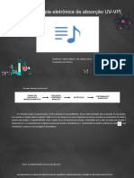 Espectroscopia Eletrônica de Absorção UV-VIS