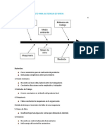 Diagrama de Causa Efecto para Las Tecnicas de Ventas