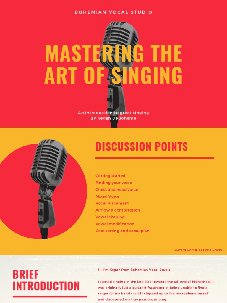 Mastering the Art of Singing: The Ultimate Guide