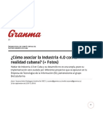 Ojooooo¿Cómo Asociar La Industria 4.0 Con La Realidad Cubana - (+ Fotos) Cuba Granma - Órgano Oficial Del PCC