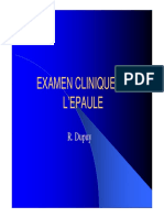 Examen Clinique Epaule