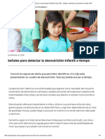 Señales de Alerta de La Desnutrición Infantil - Portal ICBF - Instituto Colombiano de Bienestar Familiar ICBF