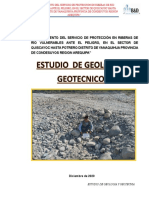 Estudio Geologico y Geotecnia