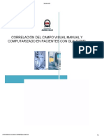 Correlación Del Campo Visual Manual Y Computarizado en Pacientes Con Glaucoma