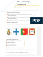 Ficha de Consolidação Estudo Do Meio 9 de Abril