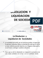 Disolucion y Liquidacion de Sociedades