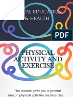 Physical Education & Health: Benefits of an Active Lifestyle