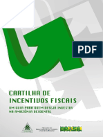 CARTILHA DE INCETIVOS FISCAIS