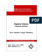 Álgebra Clásica: Segunda Edición