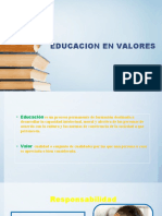 Presentacion Educacion en Valores
