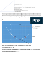 Week 3 Quadratic Functions