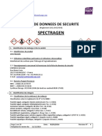 FICHE DE DONNEES DE SECURITE. (Règlement (UE) 2015_830) SPECTRAGEN