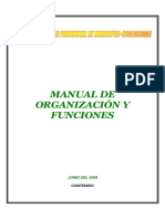 PLAN - 11574 - Manual de Organizacion y Funciones (MOF) - 2010