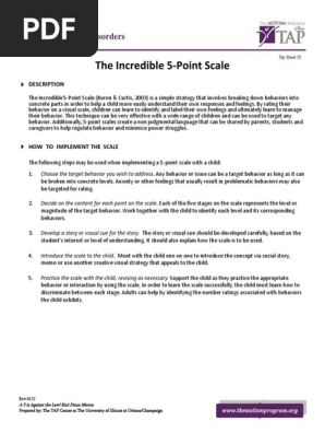 5 Point Scale