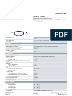 Data Sheet 6GT2091-4LH50: Product Type Designation Cable RS422, Sub-D / M12