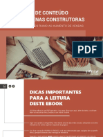 eBook Marketing de Conteúdo Para Pequenas Construtoras