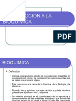 01 Introduccion A La Bioquimica