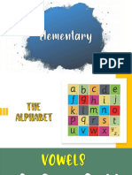 Elementary Course - Diapositivas-Temas