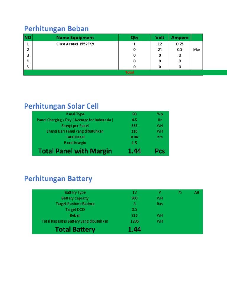 Calculating Load for LED Lighting System PDF Volt Watt