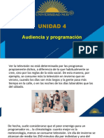 AudienciaTV-Programación según estaciones, días y horarios