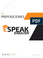 Todas Las Preposiciones en Inglés 101