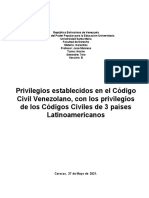 Comparacion de Privilegios