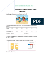 Ficha de Refuerzo de Matemática Martes 09 de Noviembre