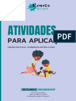 Funções Executivas - Atividades para Aplicação