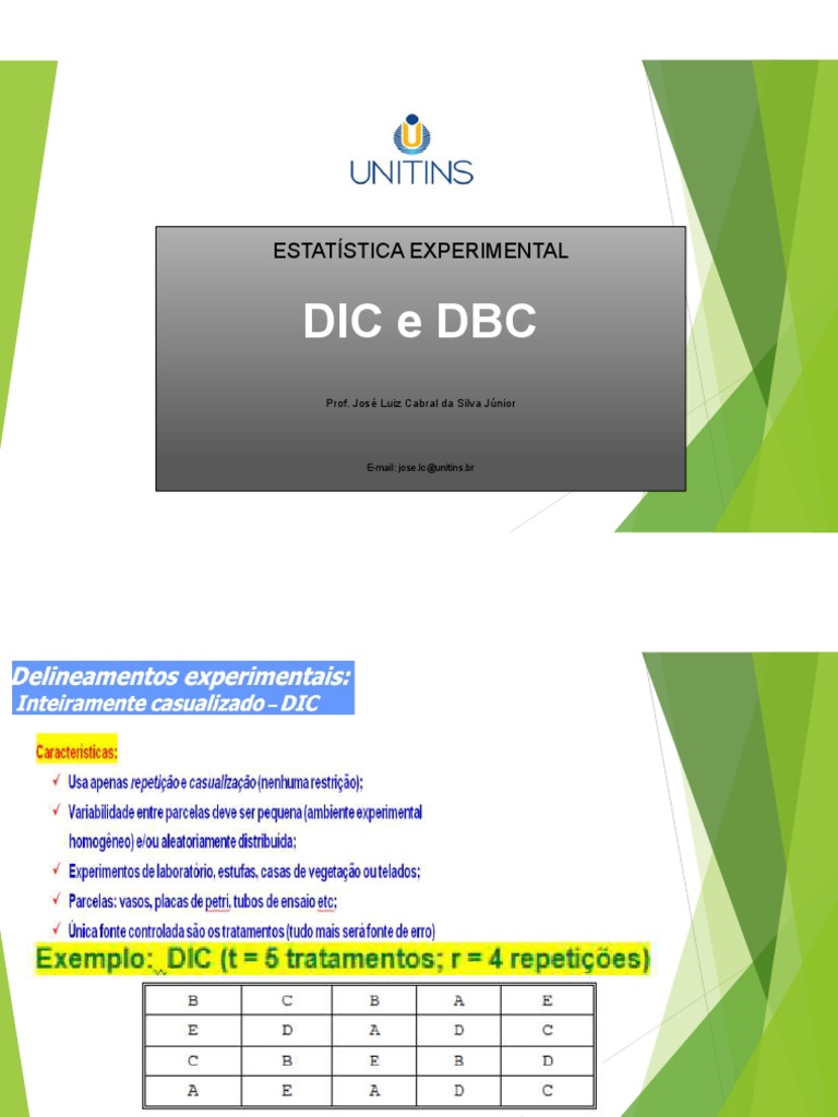Dic DBC 2021 2 | PDF | Coeficiente de variação | Análise estatística