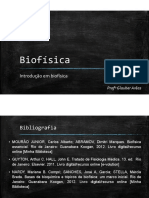 Biofísica - Introdução em Biofisica