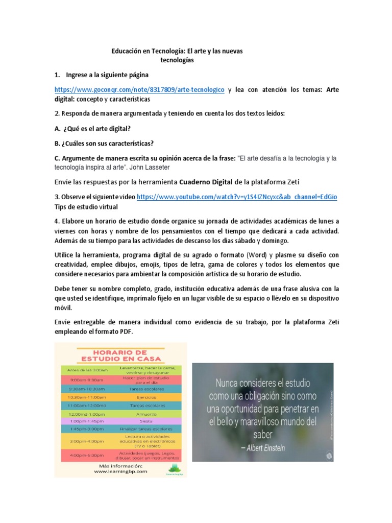 El Arte y La Tecnologia DoTQLBR | PDF