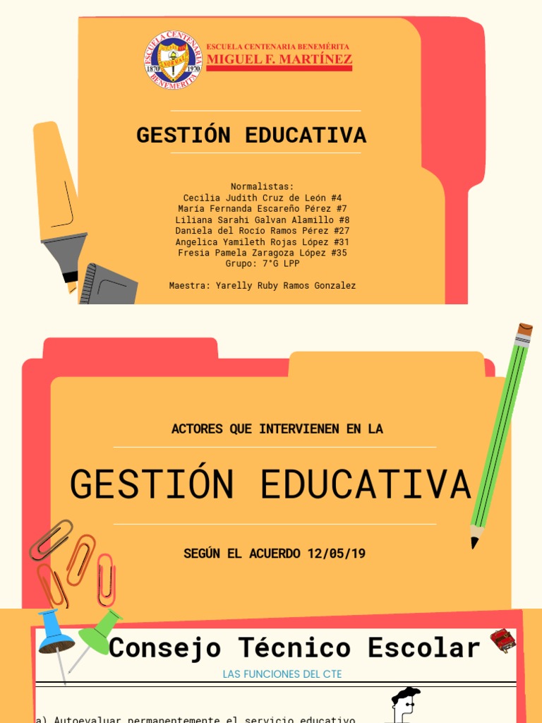 Actores en la Gestión Educativa Escolar | PDF | Maestros | Planificación