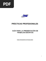 Download Guia Para Presentar Trabajo Escrito Itm Practicas by Laura Mejia SN53845251 doc pdf