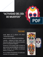 Actividad día de muertos