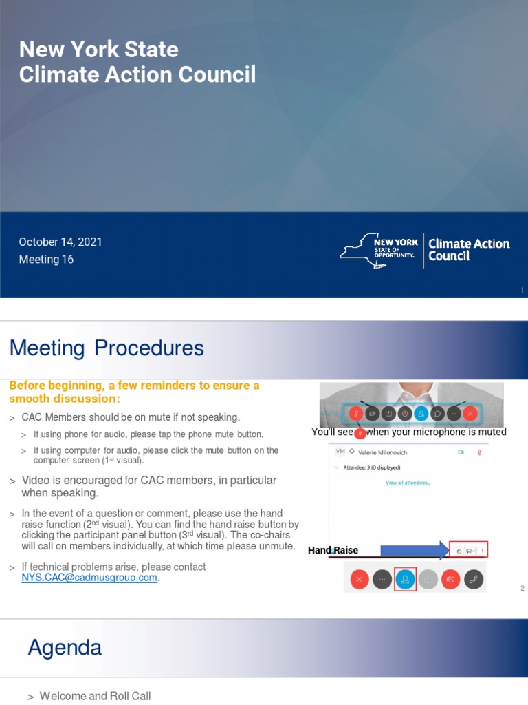 2021 10 14 CAC Meeting Presentation | PDF | Climate Change Mitigation ...